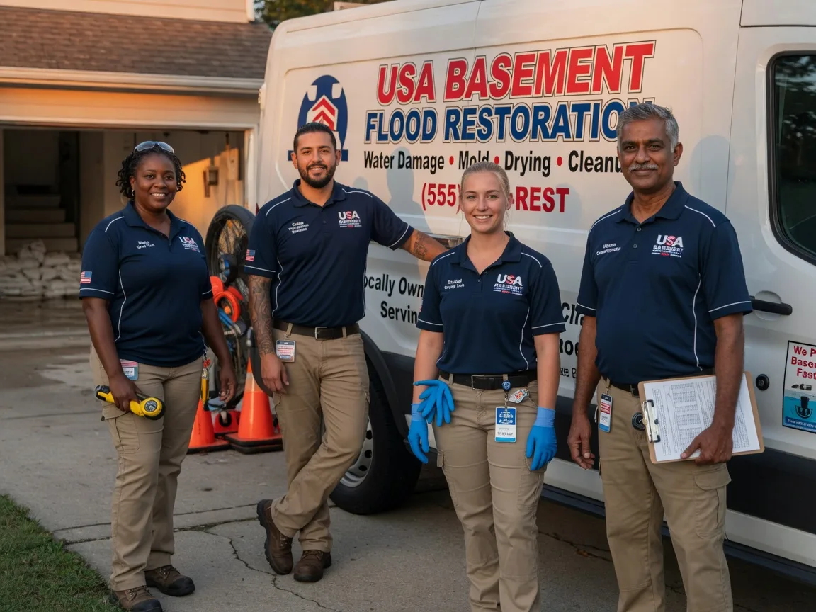Basement Flood Cleanup company in Phillips, ME